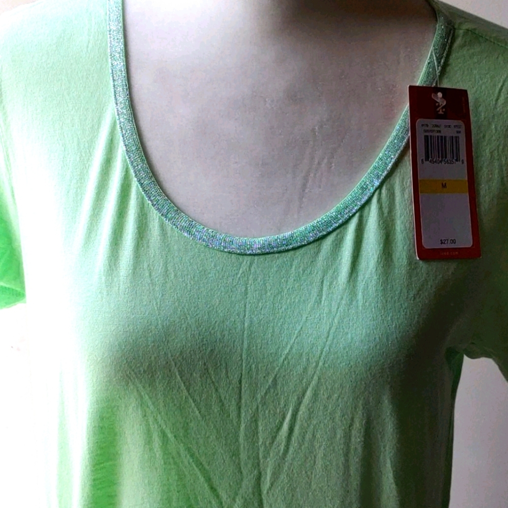 NWT Lime green t- shirt